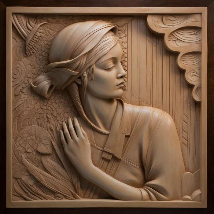 نموذج ثلاثي الأبعاد لآلة CNC 3D Art 